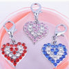 Heart Shaped Rhinestones Pet Collar