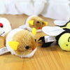 Pull Line Vibrations Plush  Pet Toy