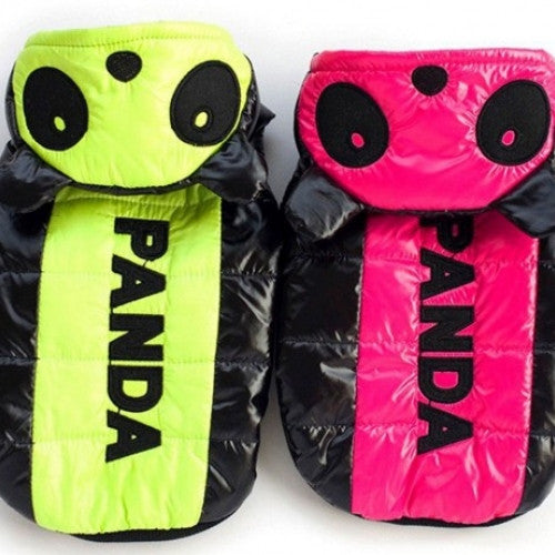 Panda Design Hoodie Jacket Padded