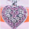 Heart Shaped Rhinestones Pet Collar