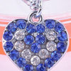 Heart Shaped Rhinestones Pet Collar